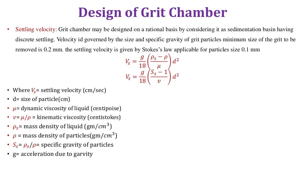 3. grit chamber