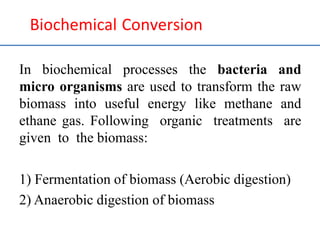 BioMass - Generation and Utilization | PPTX