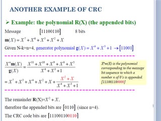39
ANOTHER EXAMPLE OF CRC
 