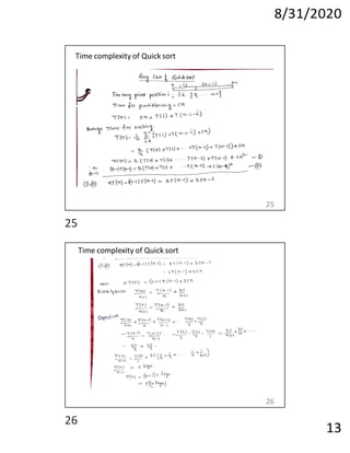 Unit ii divide and conquer -1 | PDF