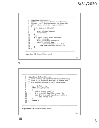 Unit ii divide and conquer -1 | PDF