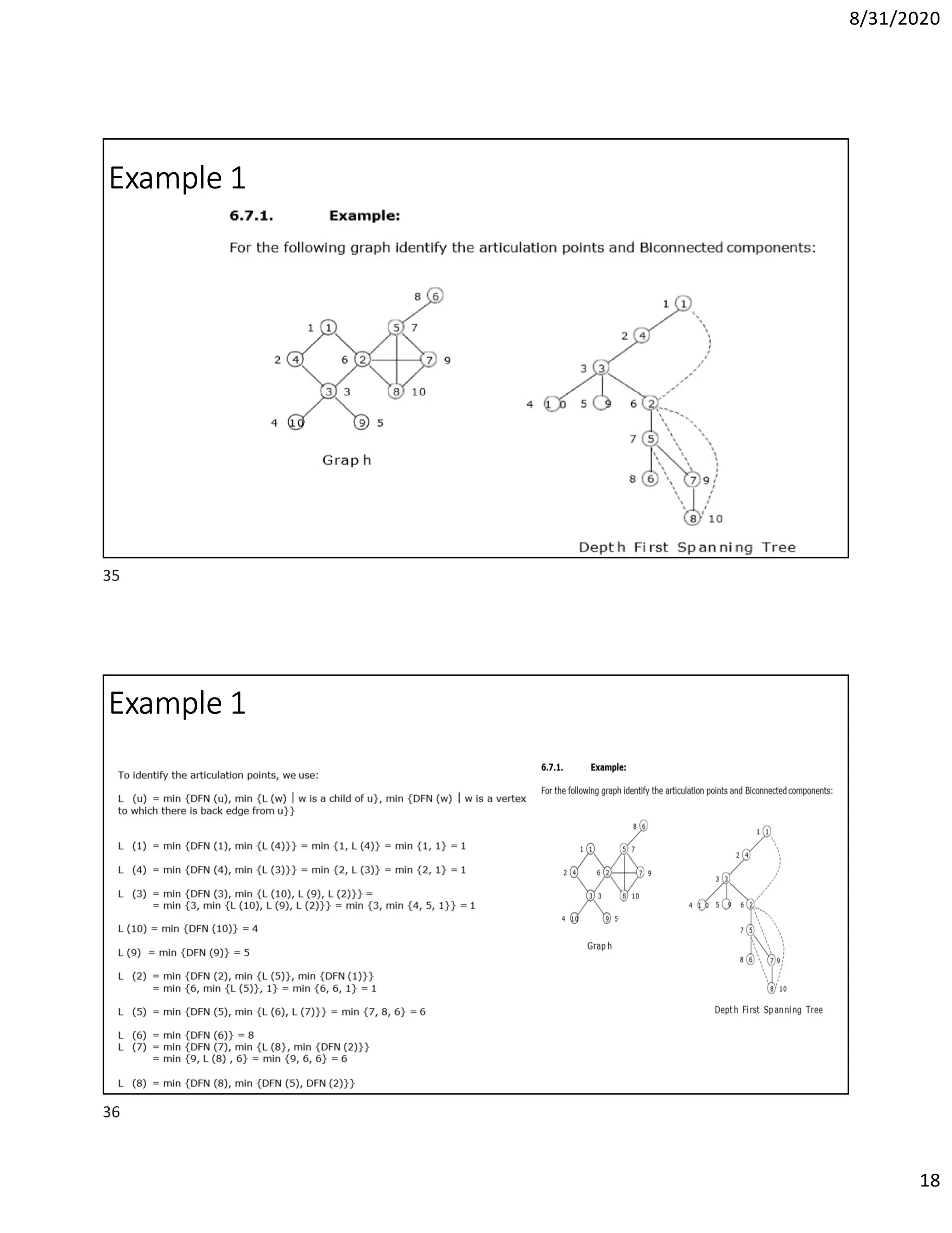 8/31/2020
18
Example 1
Example 1
35
36
 