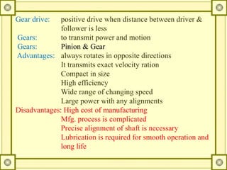 Positive Drive Gear & Thread Manufacturing Technology in Engineering | PPTX