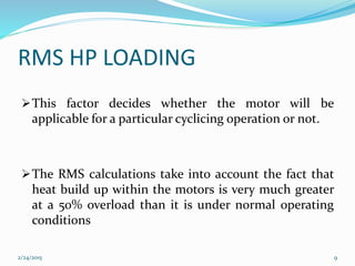 Loading A Rms Motor ENERGY EFFICIENT MOTORS | PPTX