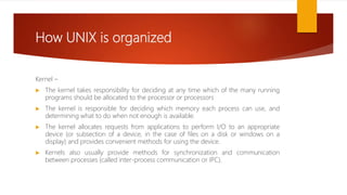 Introduction to Unix | PPTX