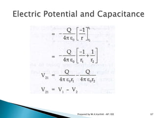 67Prepared by Mr.K.KarthiK -AP/ EEE
 