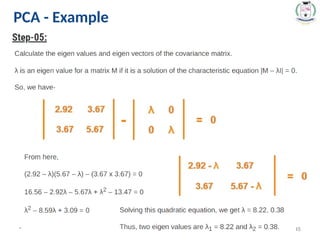 * 145
PCA - Example
 