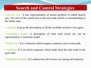 Unit-III-AI Search Techniques and solution's | PPTX
