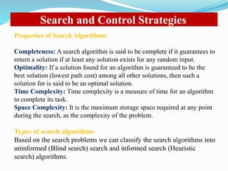 Unit-III-AI Search Techniques and solution's | PPTX