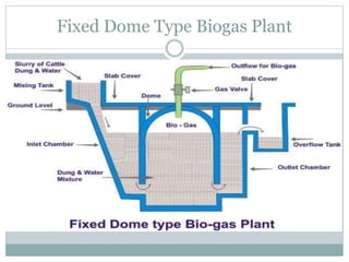 Fixed Dome Type Biogas Plant
 
