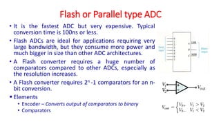 UNIT-III- DATA CONVERTERS ANALOG TO DIGITAL CONVERTER | PPTX