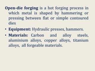 Forgeble Metal METAL FORMING PROCESS | PDF