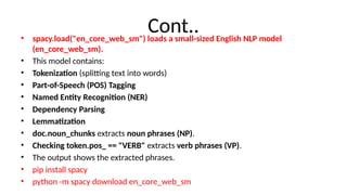 natural language processing unit-3 ppt | PPTX