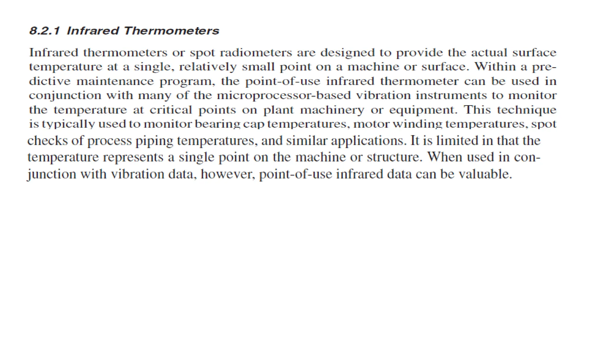 Thermography is a non-contact technique that uses infrared cameras to capture images of surface heat variations, called thermograms.