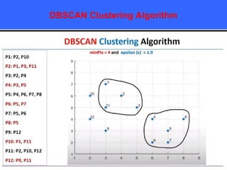 DBSCAN Clustering Algorithm
 