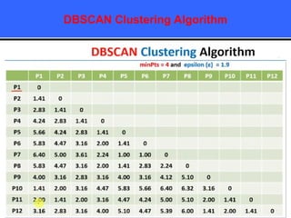 DBSCAN Clustering Algorithm
 