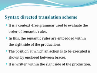 UNIT - III Compiler.pptx power point presentation | PPTX
