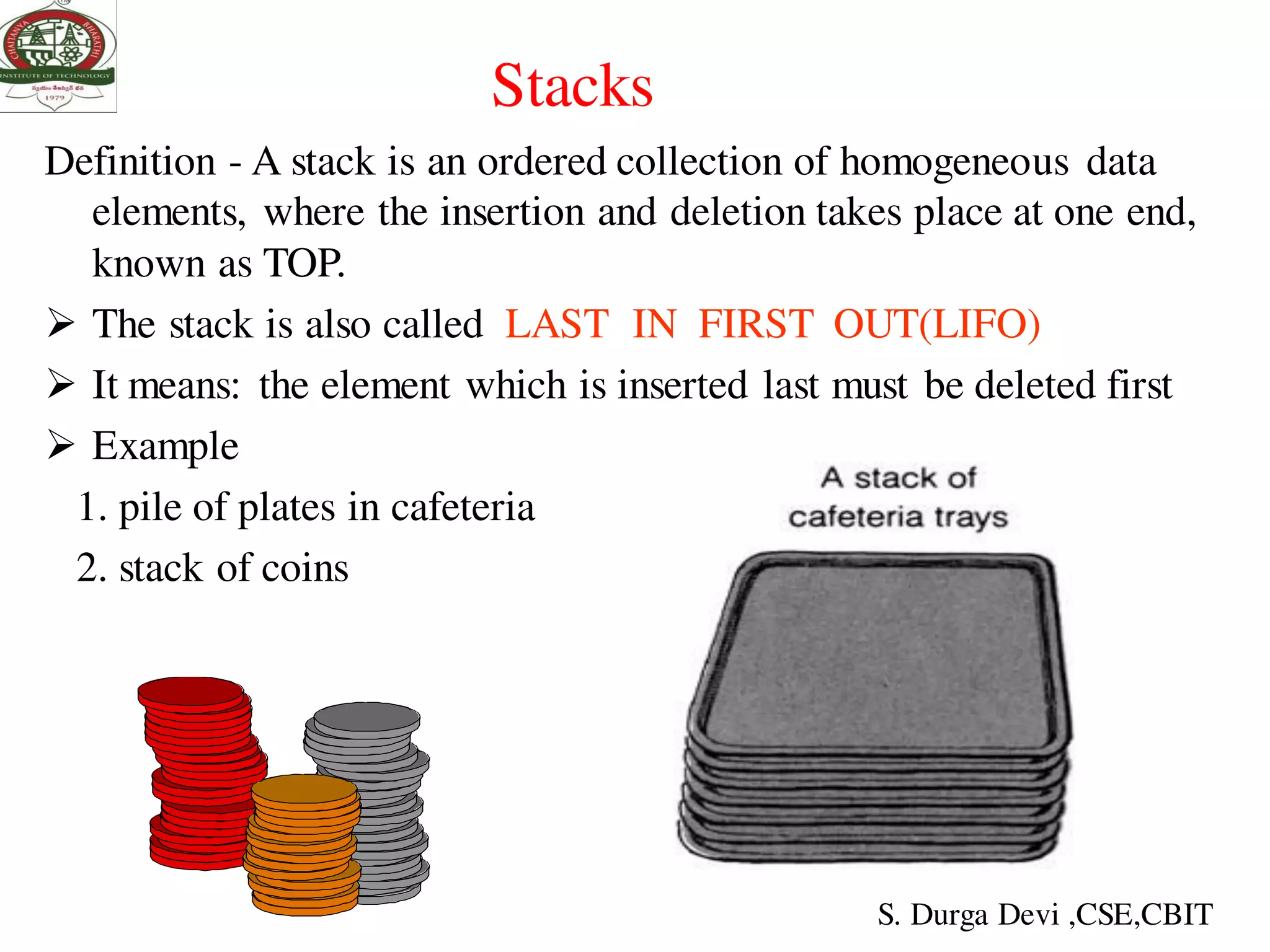 stacks and queues | PPT