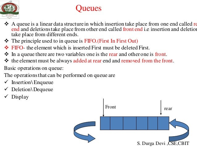 practical stack vs queue practical stack vs queue