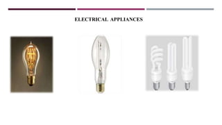 ELECTRICAL APPLIANCES
 