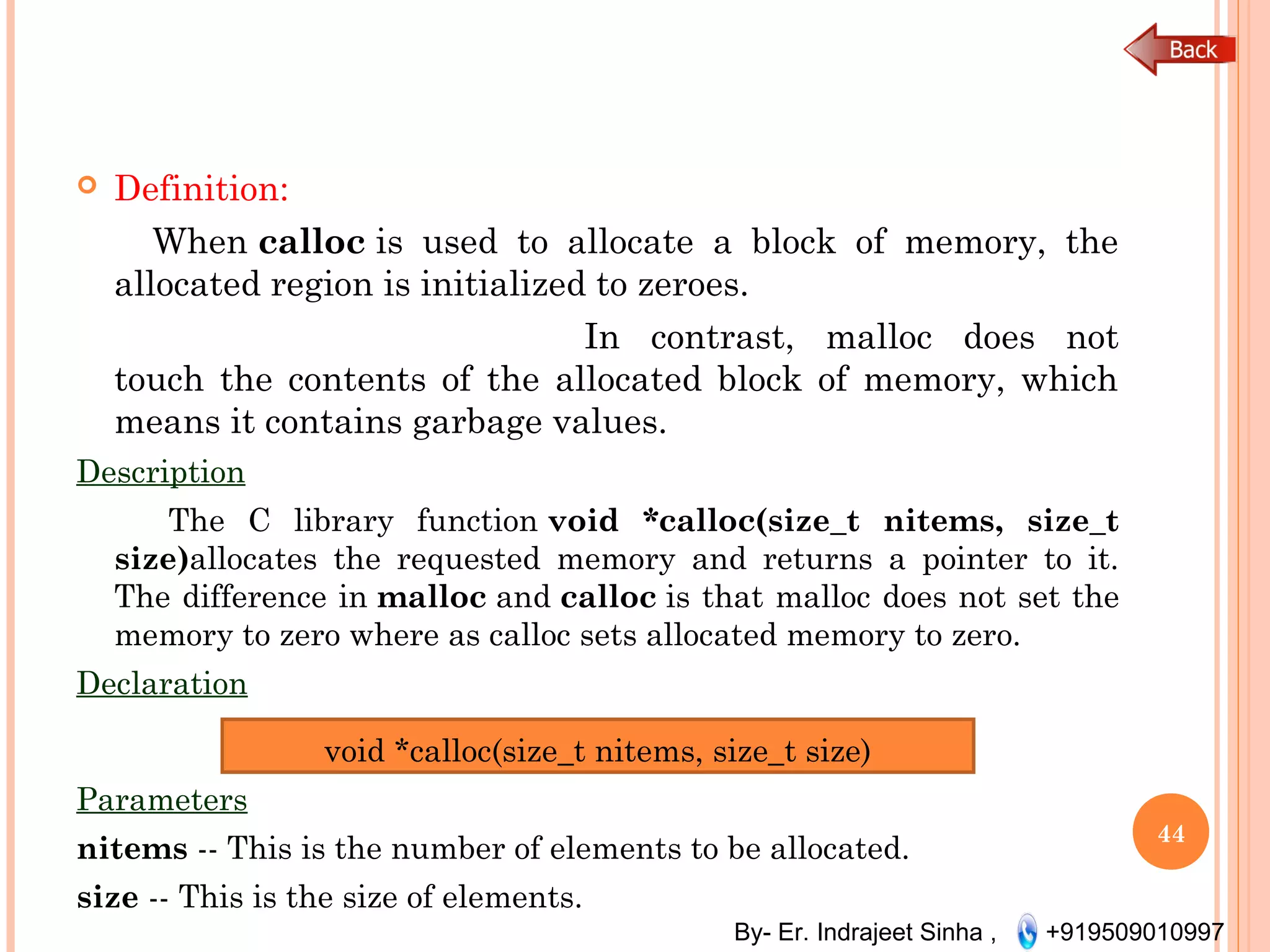 file handling, dynamic memory allocation | PPT