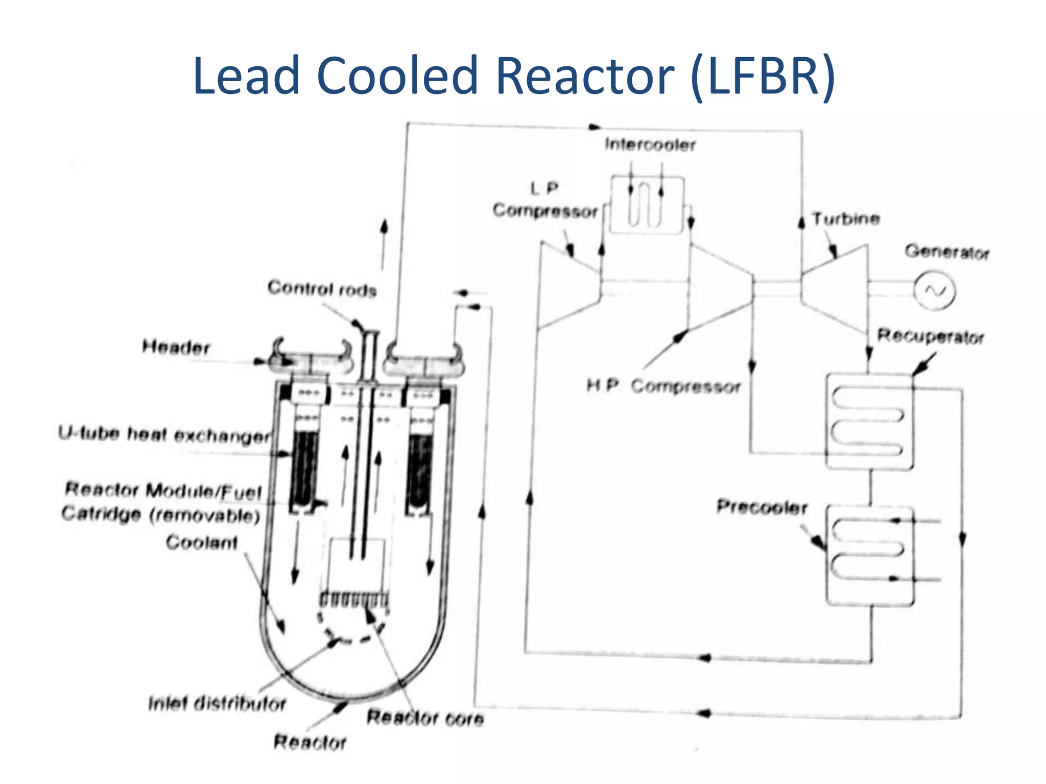 Lead Cooled Reactor (LFBR)
 