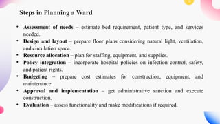 PLANNING NURSING SERVICES (UNIT - III).pptx