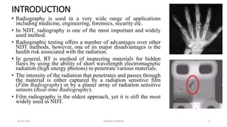 Unit III radiographic methods | PPTX