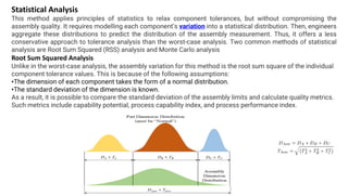 Tolerance Analysis Methods UNIT-III LIMITS, FITS AND TOLERANCE ANALYSIS.pdf