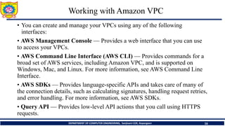 UNIT III AWS Networking: VPC and ELB Fundamentals | PDF