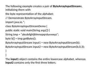 Unit - II Java object oriented programming in java | PPTX