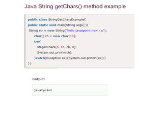 Unit - II Java object oriented programming in java | PPTX