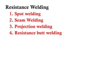 UNIT - II JOINING PROCESS, welding Technology | PPTX