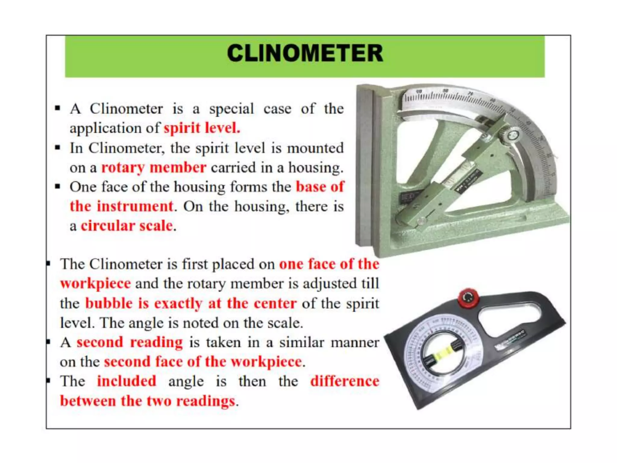 UNIT-II Linear and Angular Measurements.pptx