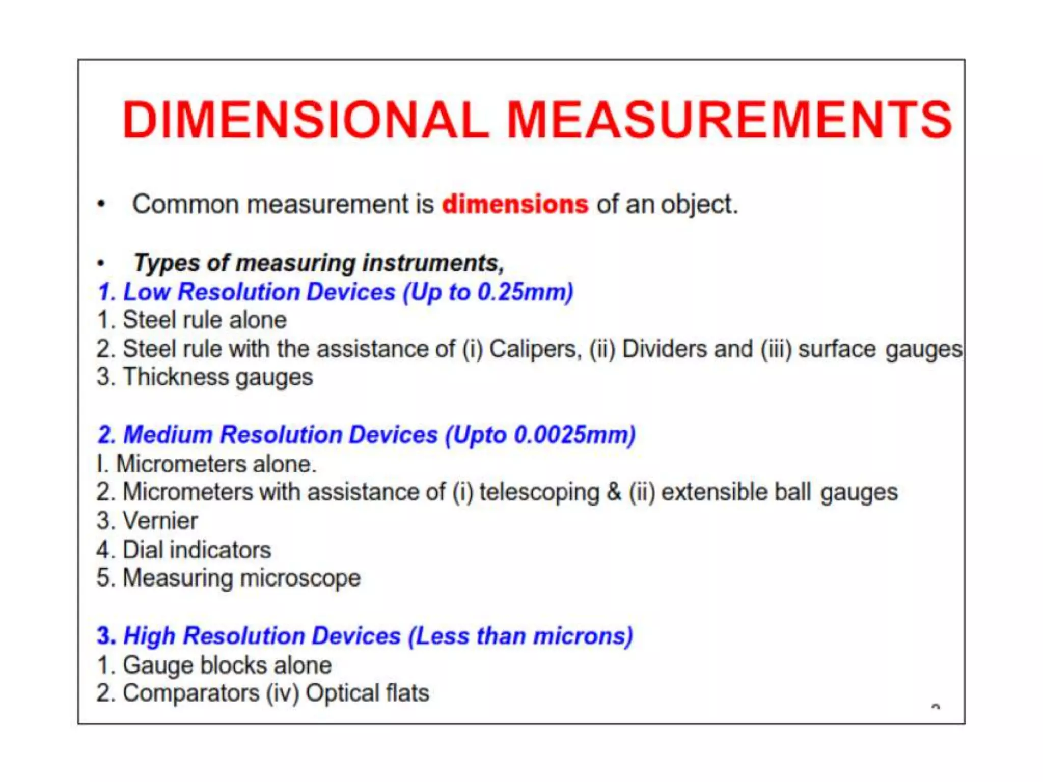 UNIT-II Linear and Angular Measurements.pptx