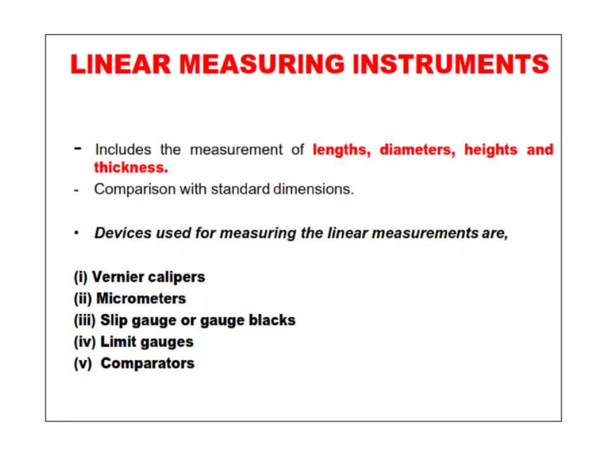 UNIT-II Linear and Angular Measurements.pptx