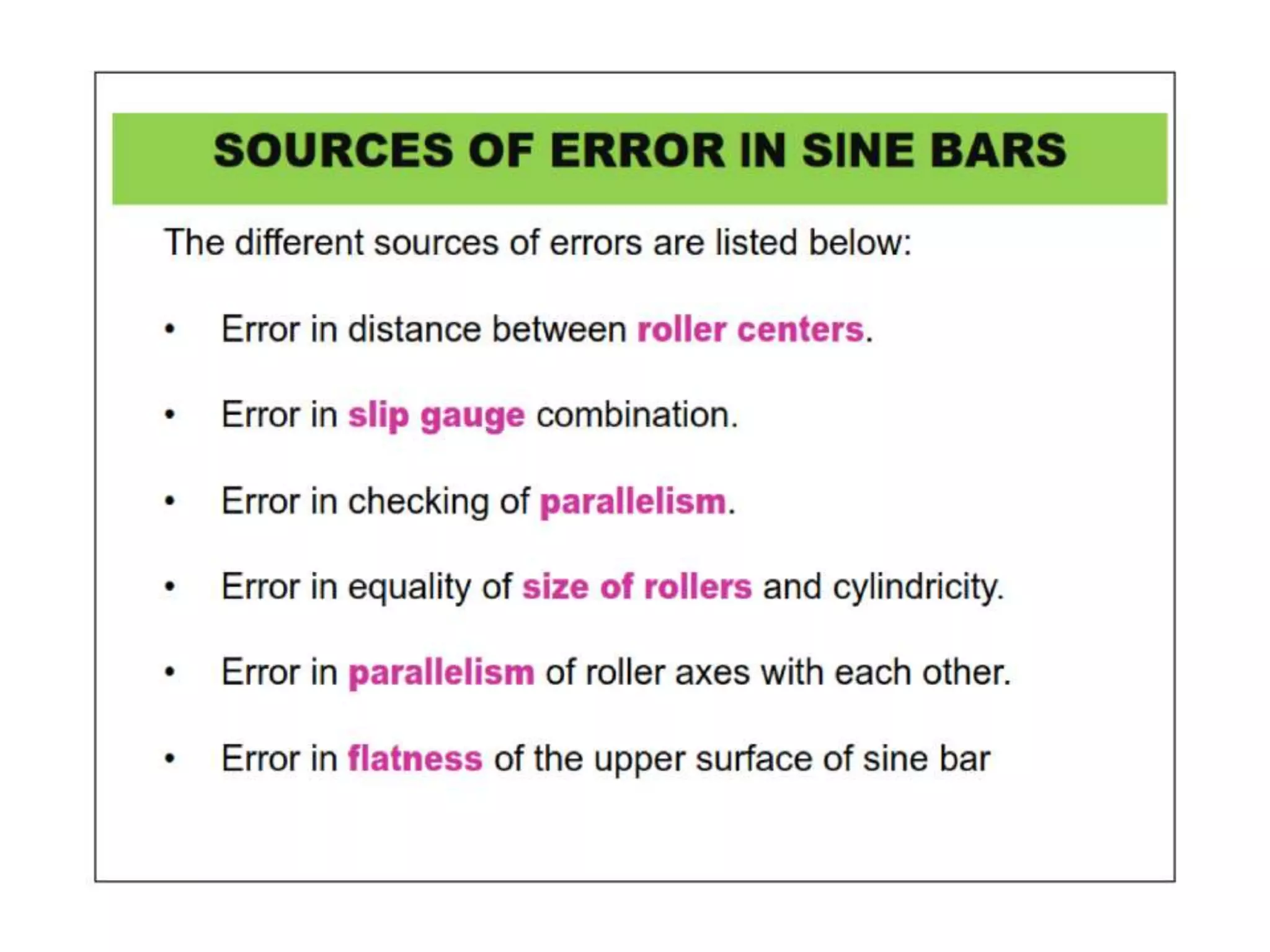 UNIT-II Linear and Angular Measurements.pptx