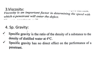 3.Viscosity:
4. Sp. Gravity:
 