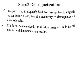 Step:2 Demagnetization
 