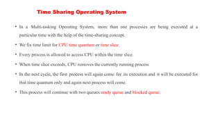 Time Consuming System Unit - I Intro and Types of Operating system.pptx