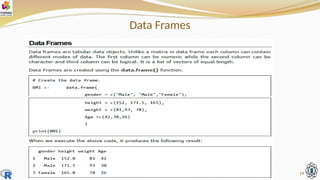 Data Frames
19
 