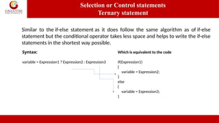 Control Statements -if else in C programming.pptx
