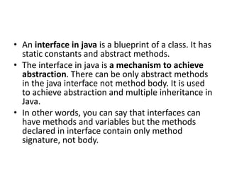 Interface | PPT