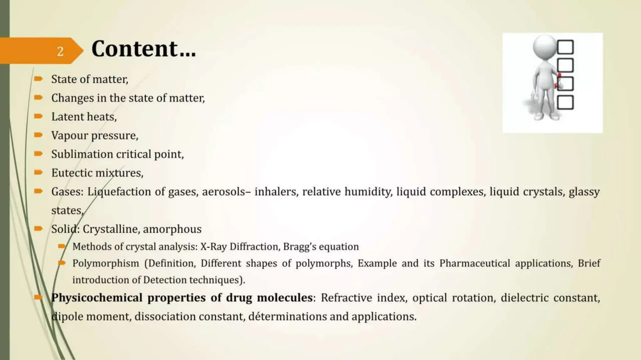 Unit-II States of Matter.@123 Physical Pharmaceutics-I pptx | PPTX