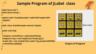 Unit-2 swing and mvc architecture | PDF