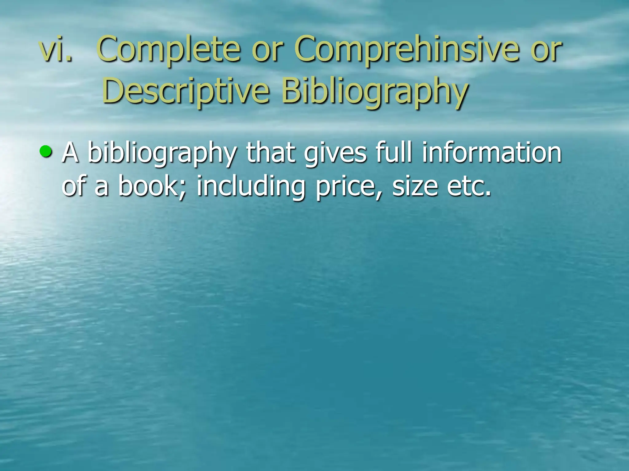 Unit-II (Types of Bibliographies and uses).ppt