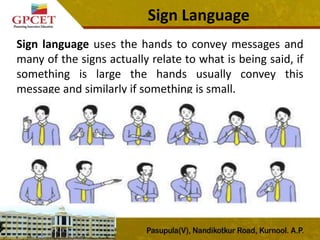 Signs In Communication Types of communication | PPTX