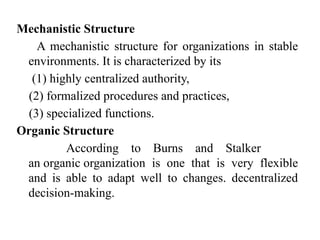 Unit -I Organizational Theories and Structure.pptx