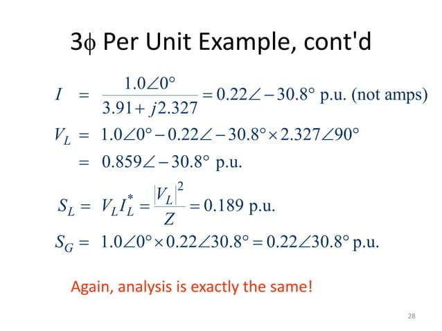 UNIT -I per unit calculation,EQUIVALENT CIRCUIT | PPT