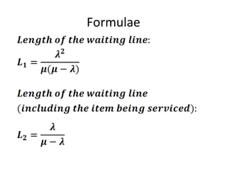 Formulae
 